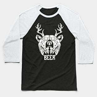 Deer Bear Baseball T-Shirt